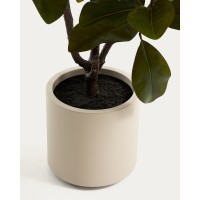 Искусственное растение Magnolia в белом горшке, 160 см