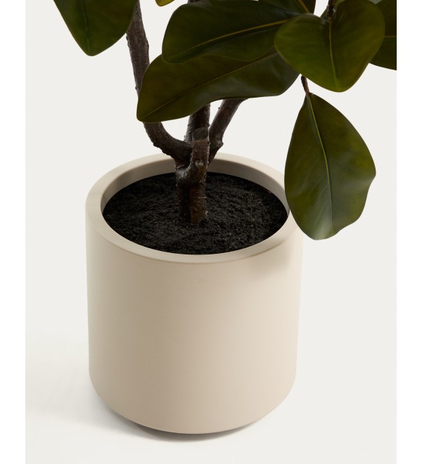 Искусственное растение Magnolia в белом горшке, 160 см