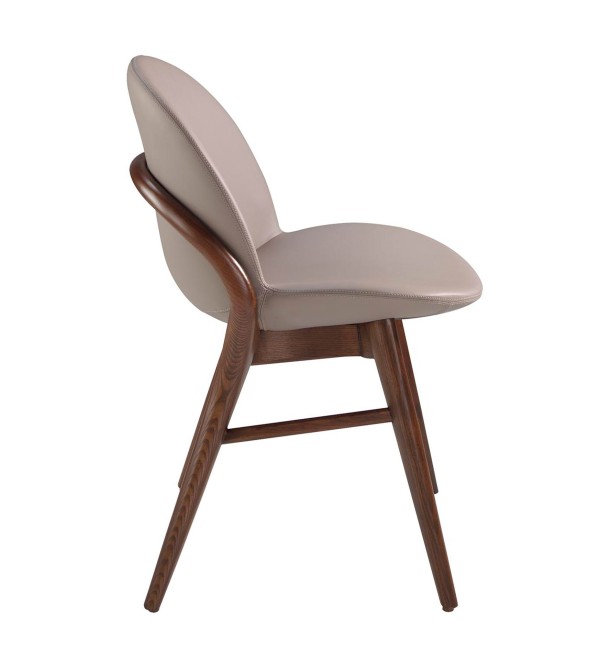 Стул CH19058/4107 с обивкой из экокожи и каркасом из массива ясеня
