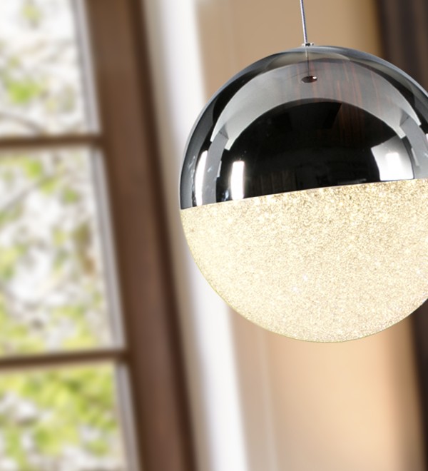 Подвесной светильник Sphere 1L LED Ø20 хром