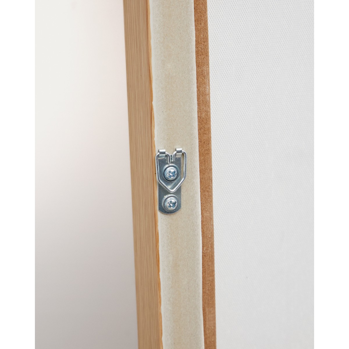 Sefri Картина с круглыми геометрическими фигурами белого цвета 60 х 90 см