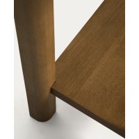 Консоль Arelida из дуба со светло-коричневой отделкой, 112 x 80 см