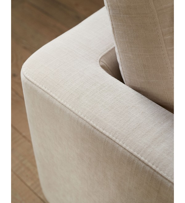Gala 4-местный диван с левым шезлонгом бежевый 300 см