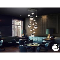 Люстра Sphere 14L хромированная D60 DIMABLE