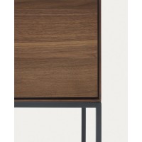 Vedrana Буфет из орехового шпона со стальными ножками 97,5 x 160 см