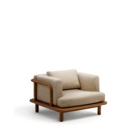 Кресло Turqueta из массива тикового дерева