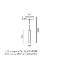 Трековый светильник NESO SLIM TOP 3000K 40 GRADOS черный