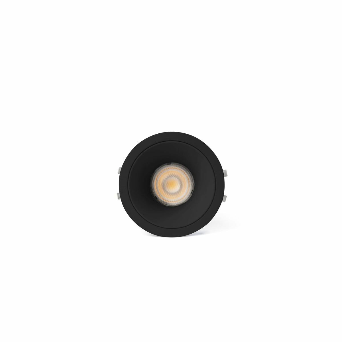 LOX Черный встраиваемый светильник ориентируемый, 2700К 6-8W 2700K 36°