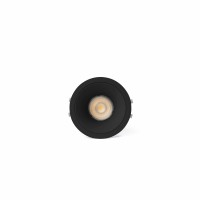 LOX Черный встраиваемый светильник ориентируемый, 2700К 6-8W 2700K 36°