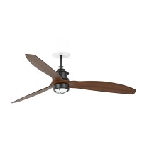Встраиваемый вентилятор JUST FAN M, черный/ореховый, 3000K