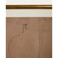 Абстрактная картина Ferni выполненная от руки, 40 x 40 см