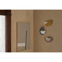 Бра Haban 2 диска 35 см / 25 см  + цоколь 5 см золотой