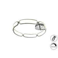 Потолочный светильник Colette Ø80 хром DIM