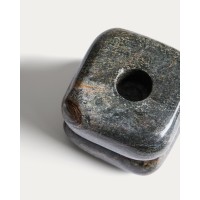 Подсвечник Liren из зеленого мрамора, 8 см
