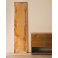 Абстрактная картина Selnar желтая 182 x 47 см