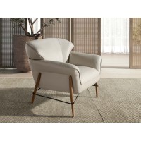 Кресло 5129/KFA031-T541011 из песочной кожи