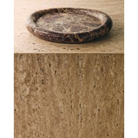 Поднос Lenorel из бордового мрамора 30 x 23 см