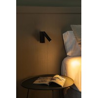Бра с ридером CRONOS LECTOR NEGRO LED 4W 2700K
