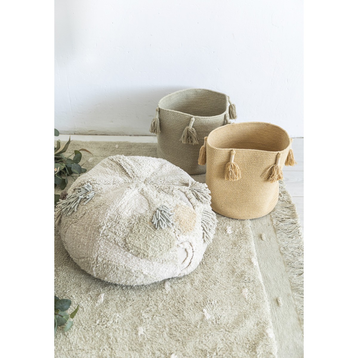 Корзина Древесный медовая 30*30
