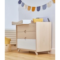 Nunila комод из ясеневого шпона 90 x 90 см