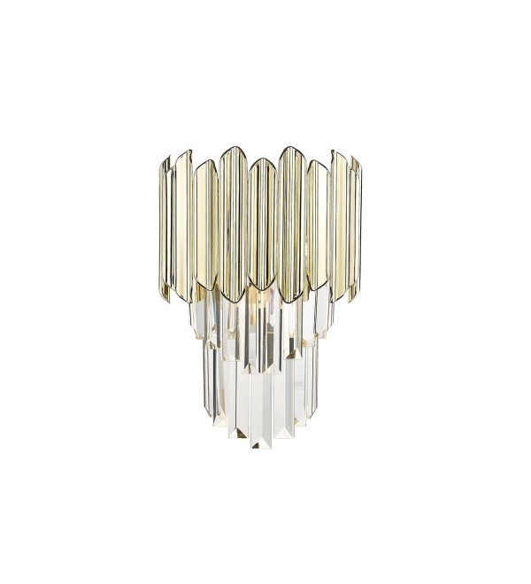 Бра Tiara 1L хром-золотой