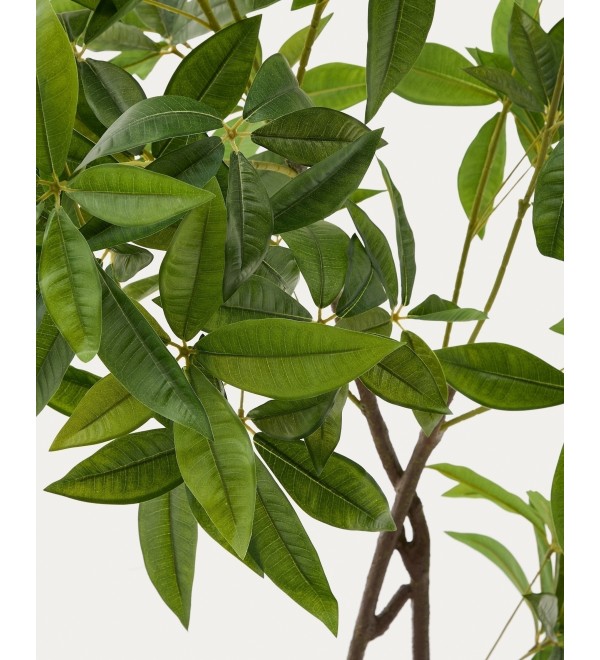 Искусственное дерево пачира в черном горшке 180 см