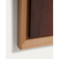Абстрактная картина ручной работы Breon оранжевый цвет, 85 x 150 см