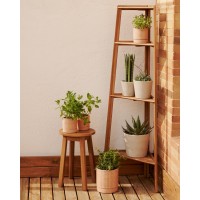 Victora Уличный стеллаж из массива акации 42 x 150 см