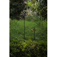 LILY 1190 Уличный маяк на штыке черный LED 3W 2700K