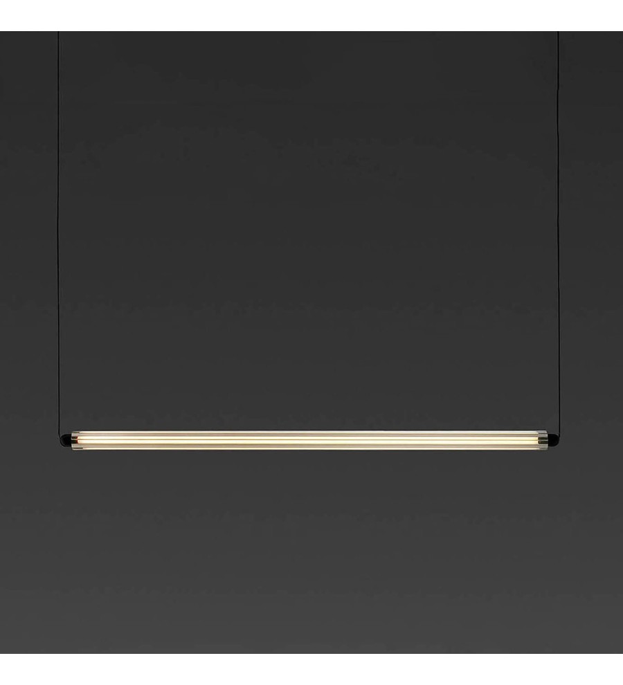Подвесной светильник LUMINA 900 1L HOR NESO SLIM черный 18W 2200K