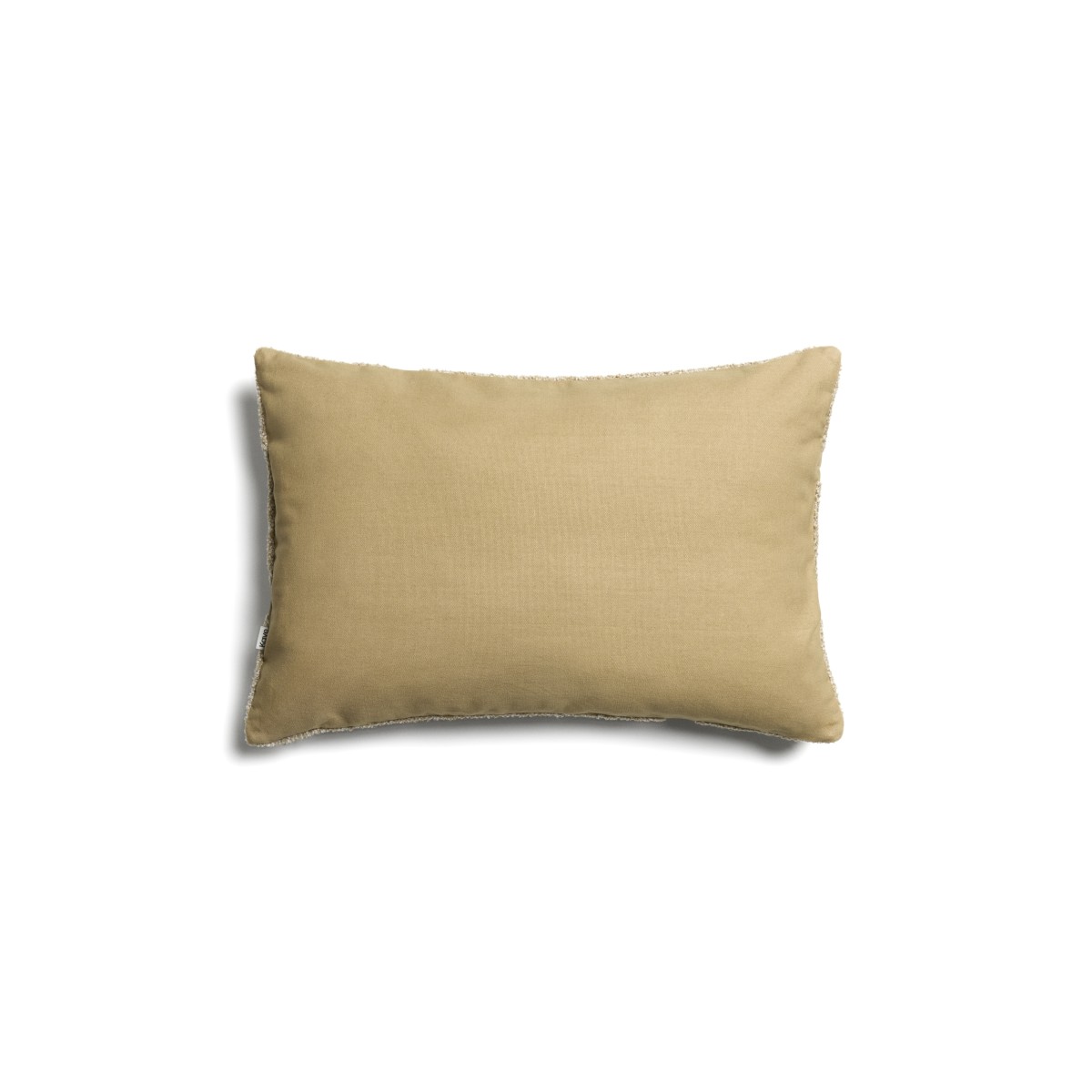 Чехол для подушки из микробукле Lomel с рисунком цвета экрю, 40 x 60 см