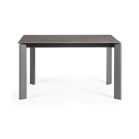 Стол Atta 140 (200) x90 графит керамика