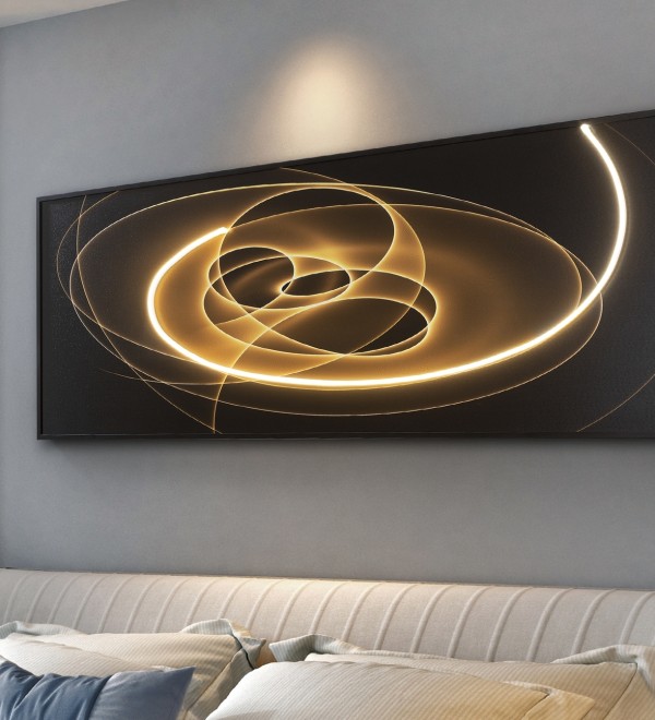 Trazados Светодиодная картина LED 50X150