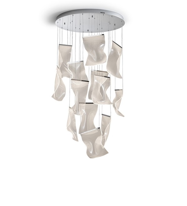 Люстра Velos II 13L хром DIMABLE