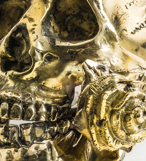 Бюст череп в короне CALAVERA