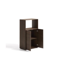 Стеллаж из шпона ореха Visala 60 x 106 см
