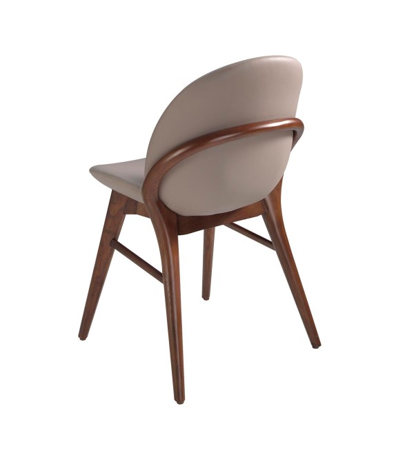 Стул CH19058/4107 с обивкой из экокожи и каркасом из массива ясеня