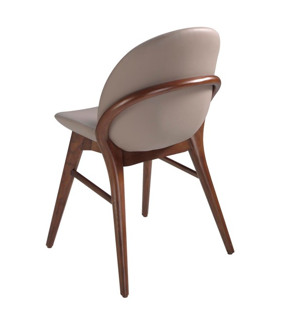 Стул CH19058/4107 с обивкой из экокожи и каркасом из массива ясеня