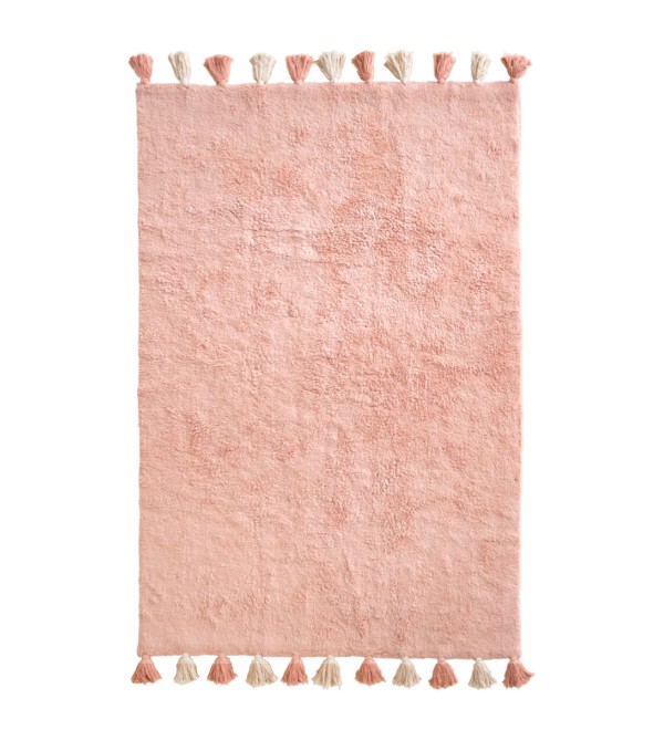 Хлопковый ковер Lillaland COLORFUL PINK 120*180