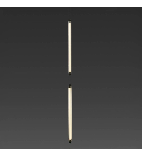 Подвесной светильник LUMINA 600 2L COL EMP SM черный LED 24W 2700K DALI