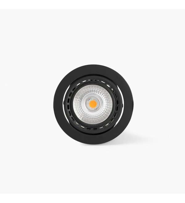 Встраиваемый светильник MINI OPTIC черный LED 18-25W 4000K 20є