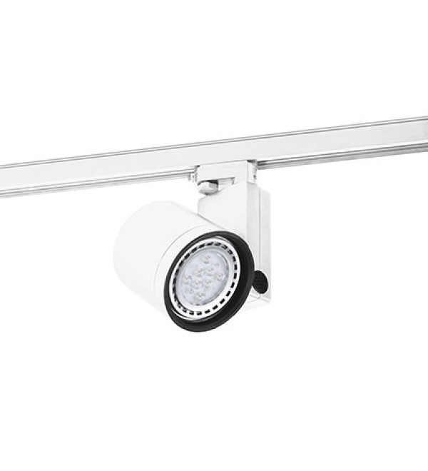 Трековый светильник Cylinder белый QR111 MAX 15W LED