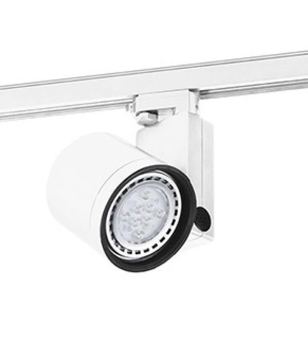 Трековый светильник Cylinder белый QR111 MAX 15W LED