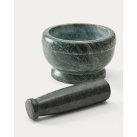 Пестик и ступка Cindea из зеленого мрамора