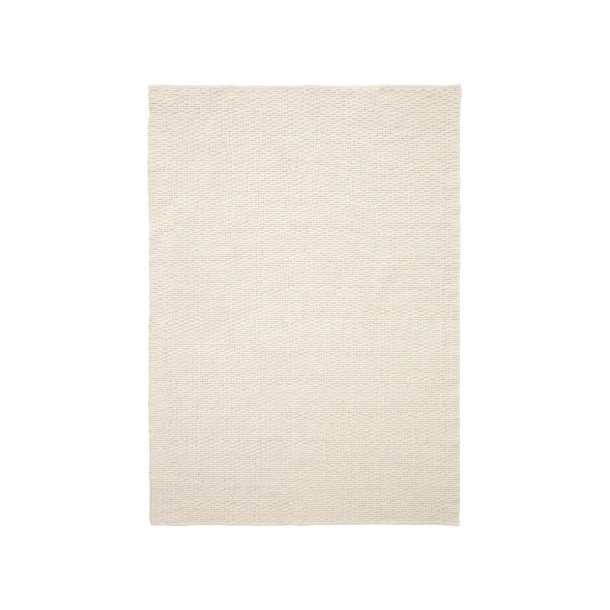 Ковер Mascarell из хлопка и полиэстера белого цвета 160 x 230 см