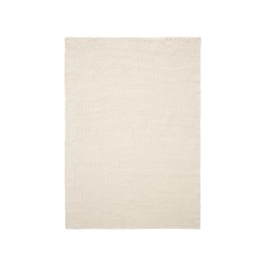 Ковер Mascarell из хлопка и полиэстера белого цвета 160 x 230 см