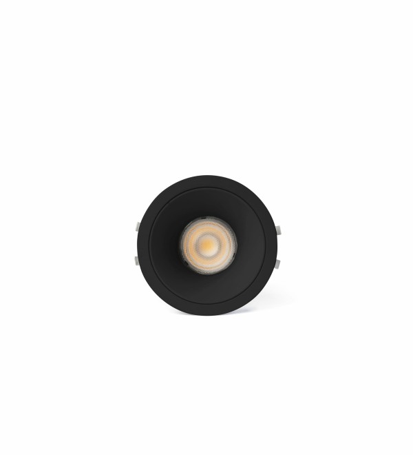 LOX Черный, ориентируемый, встраиваемый, 3000К 6-8W 3000K 36°