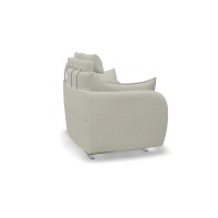 Раскладывающееся кресло-качалка Nadia XL, Bar - Anthracite, ткань Axis S.6