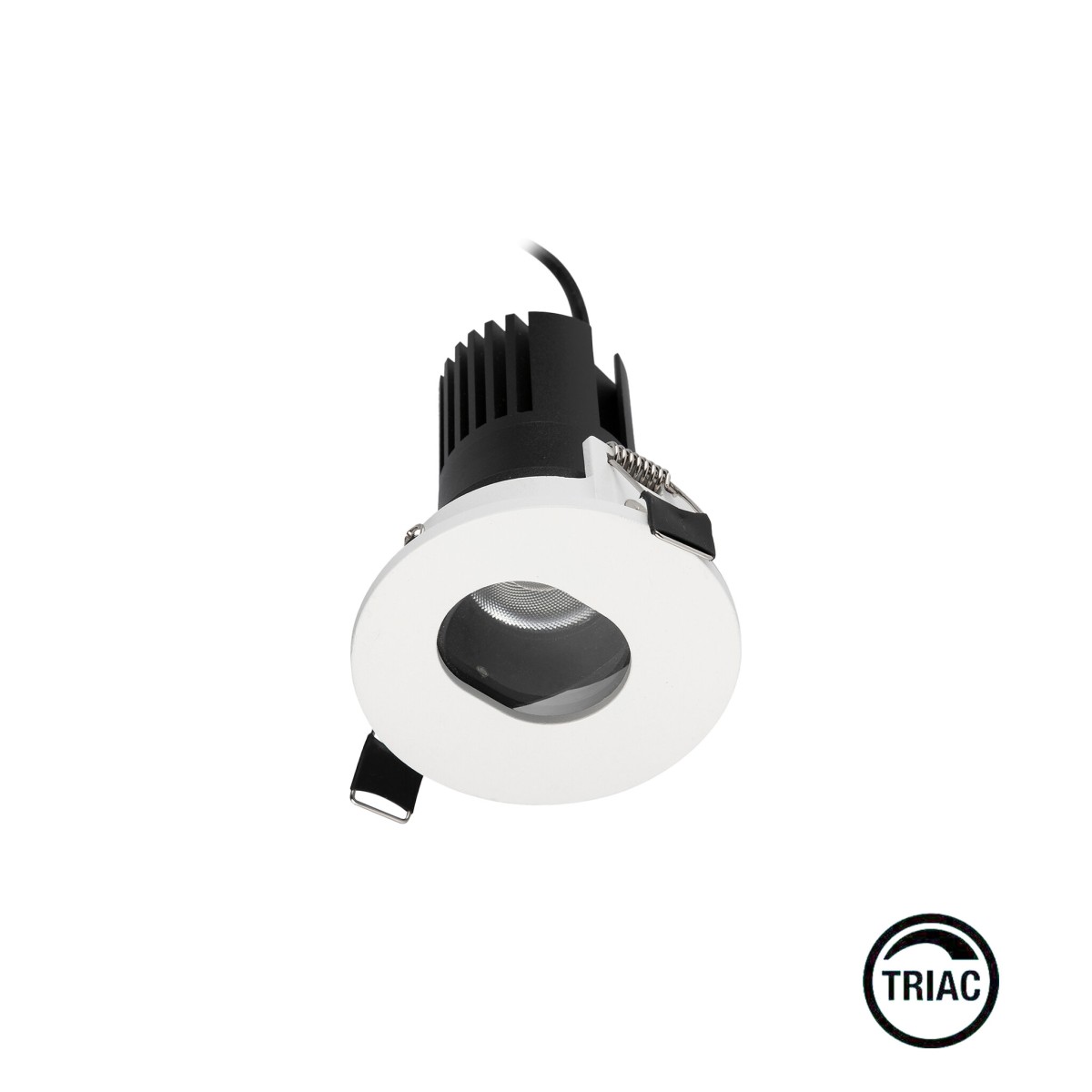 Встраиваемый светильник KIRA PINHOLE ORI IP65 10W белый 15є 2700K TRIAC