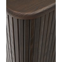 Mailen Сервант 2-дверный из ясеневого шпона с темной отделкой 180 x 75 см